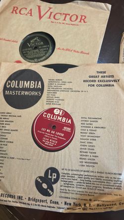 Rare antique vintage records!
