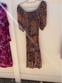 Comfortable dress off the shoulder