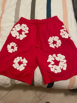 Denim tear shorts size L
