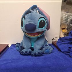 Official Disney Plush Lilo And Stitch 15 Inch Large Plush Animal Open Mouth With Teeth 