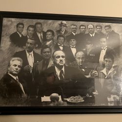 Gangster Poster with Frame