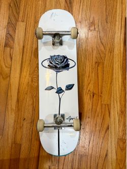 April Skateboards Chrome Rose 8.0” Complete