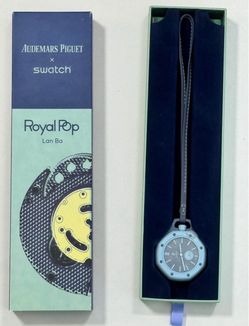 1:1 R3PL1C4 AP X Swatch Royal Pop Pocket Watch - Lan Ba