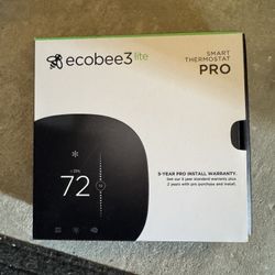 Ecobee3 Lite Smart Thermmostat Pro – New in Box