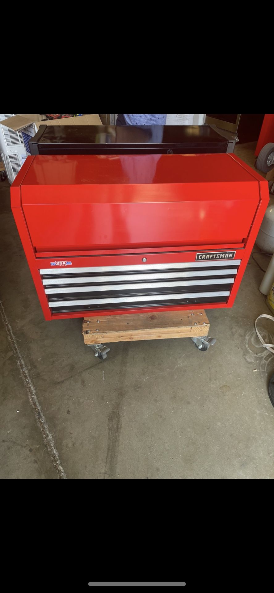 Tool Box Craftsman Red Color 