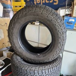Falken Wildpeak A/T 4W  Tires. Size 17