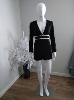 Hermoso Vestido Size S Color Negro