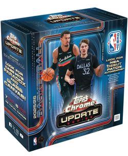 Topps Chrome Update Basketball Mega Box (5)