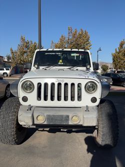 Jeep Wrangler White Off-Road Build