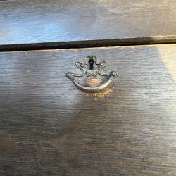 Antique Dark Secretary Desk