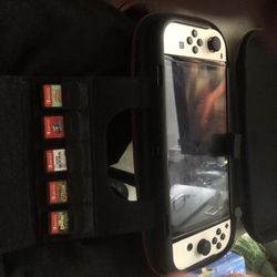 Nintendo Switch Oled Mario Cart Bundle 