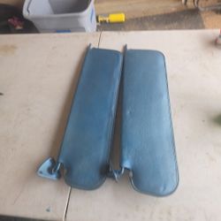 67-72 Chevy Blazer/ C10 Pickup Oem Sun Visors (Blue)