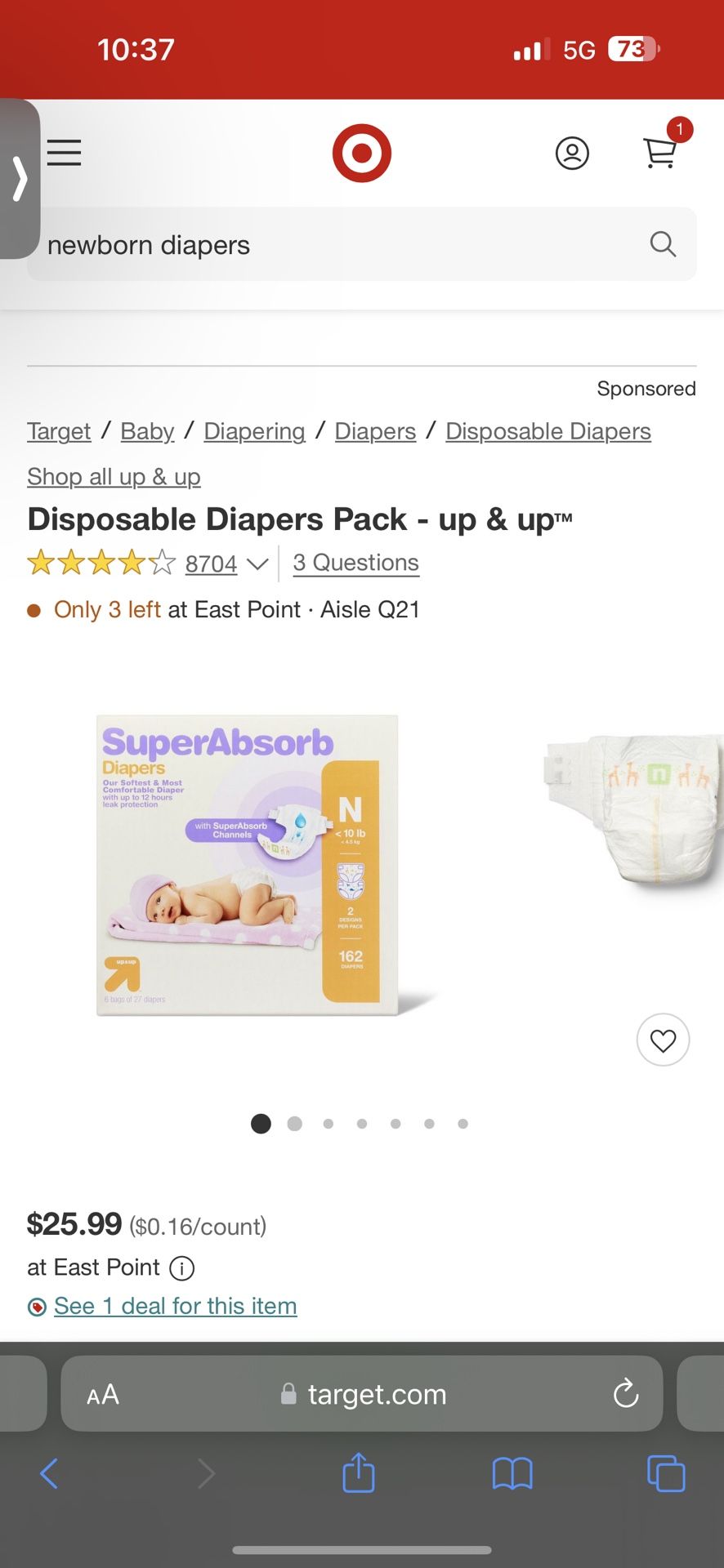 Newborn Diapers