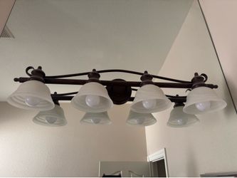 Brown Bathroom Vanity Light