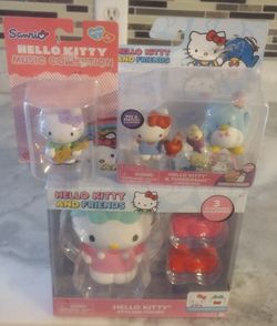 Lot of 3 Hello Kitty Toys