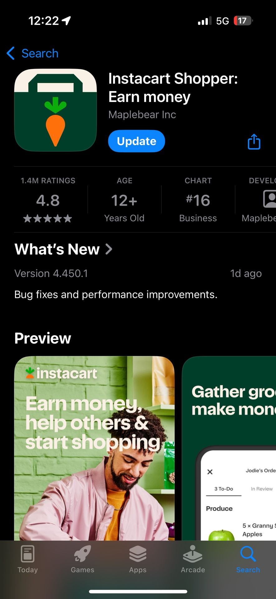 Instacart Shopper Account‼️