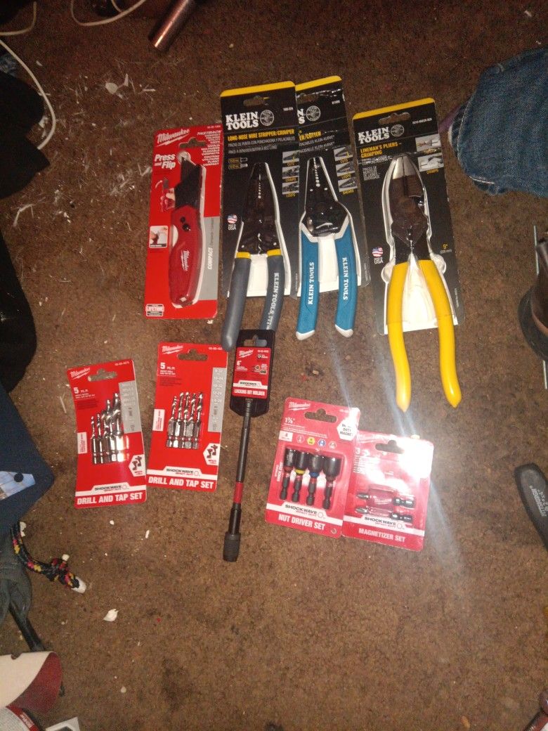 Kline Hand Tools And Misc Milwaukee Tools