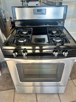 Whirlpool stove (delivery+install available) Width 30”