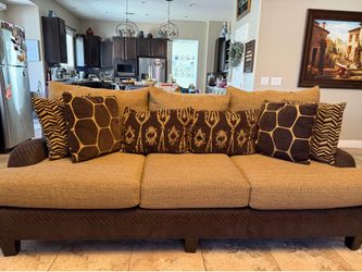 Couch and love seat