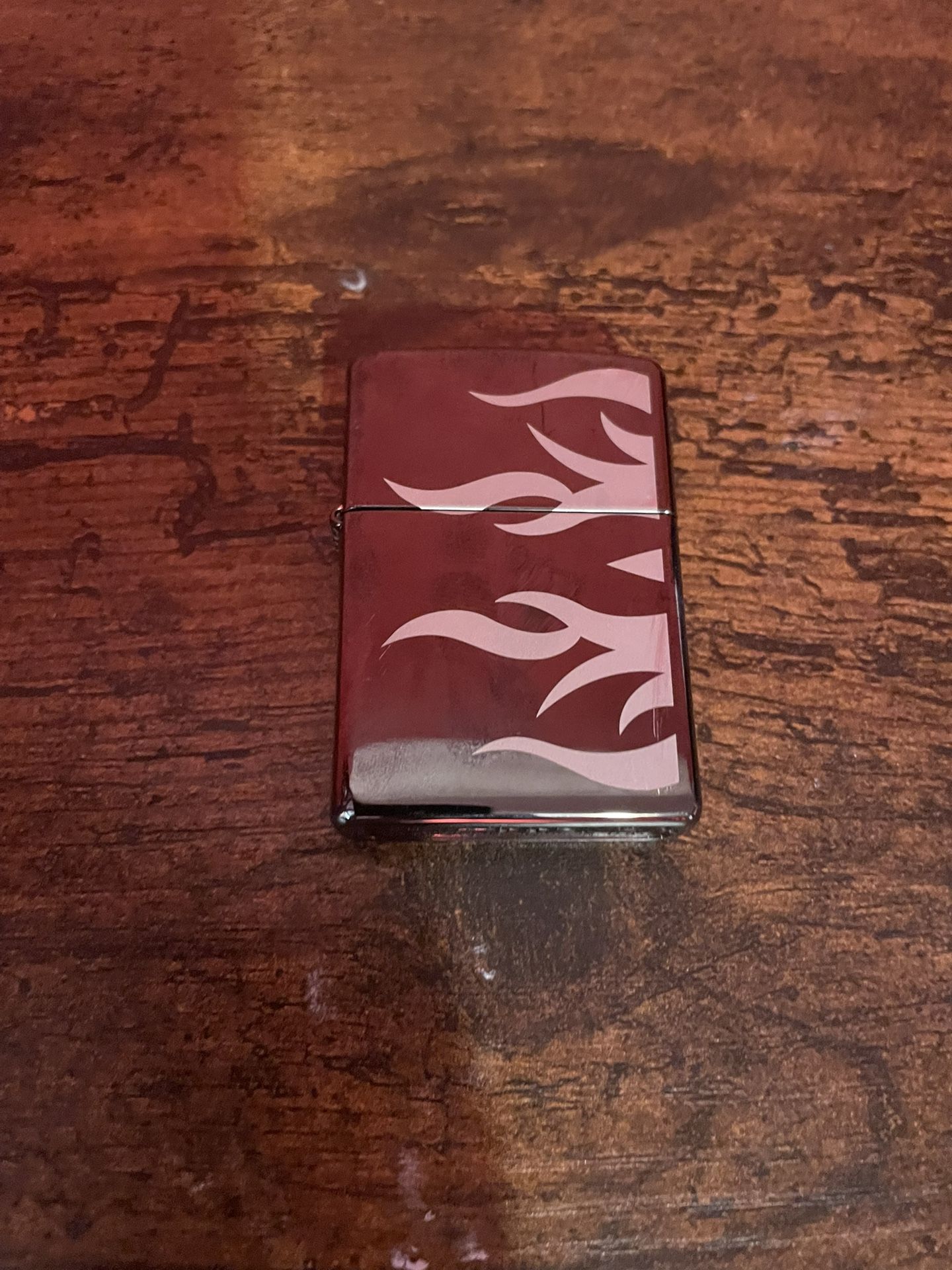 Collectible Vintage Zippo Tattoo Lighter Made In USA ( Needs More Refill)