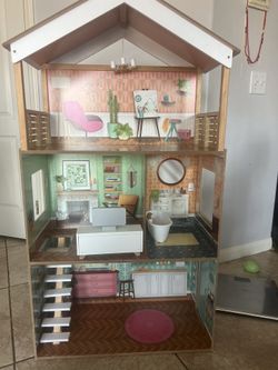 Doll House And Accessories