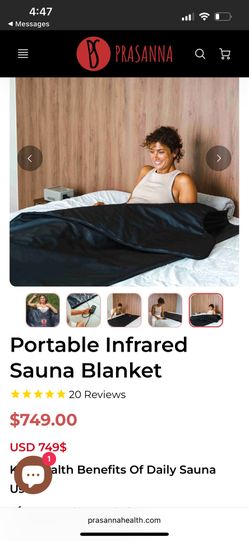 Portable Infrared Sauna Blanket