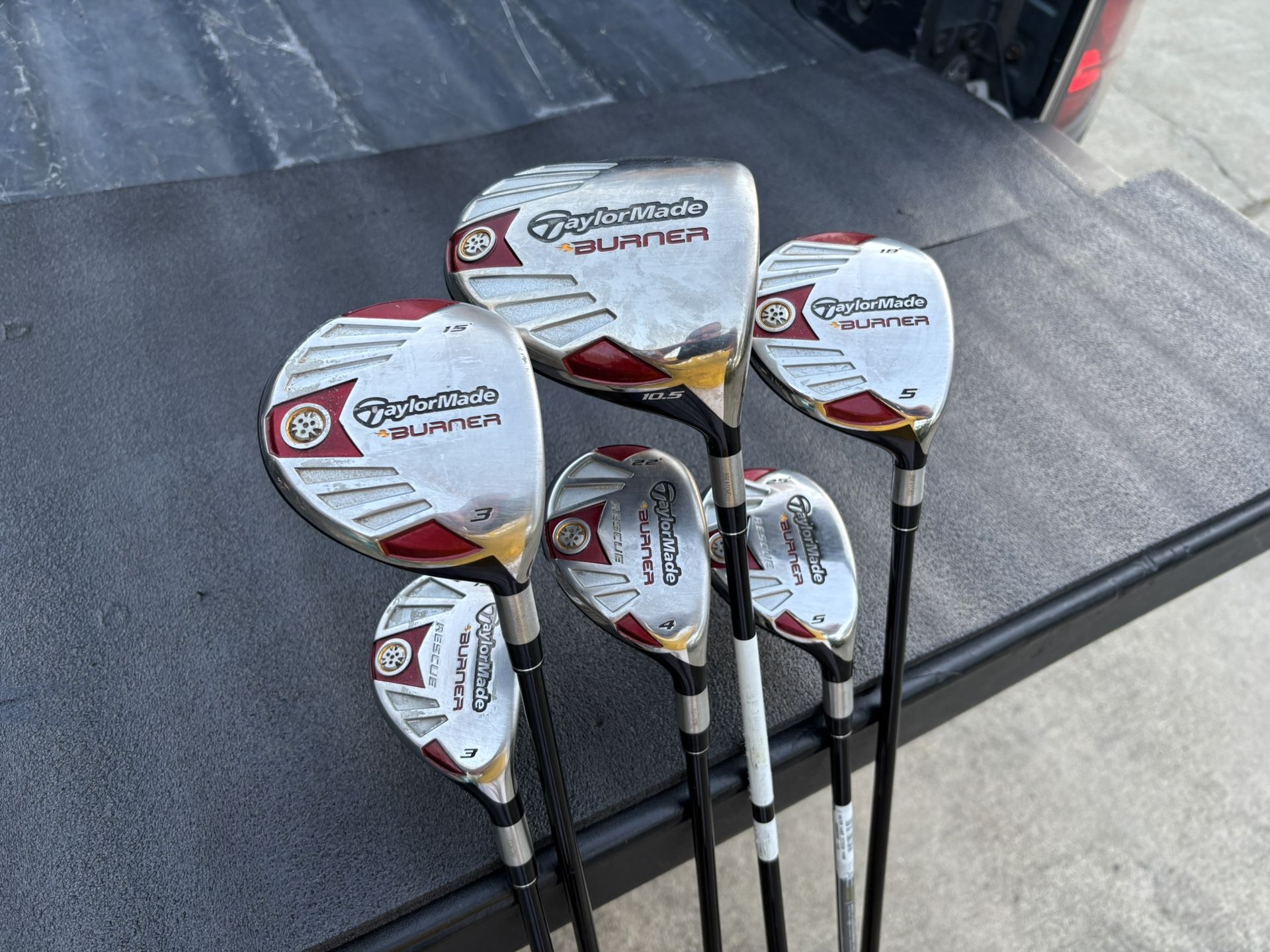 TaylorMade Burner Matching Golf Set (Driver+3w+5w+3/4/5 Hybrids)