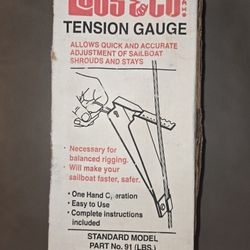 Rigging Tension Gauge