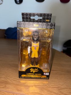 LeBron James Gold Vinyl Funko Pop