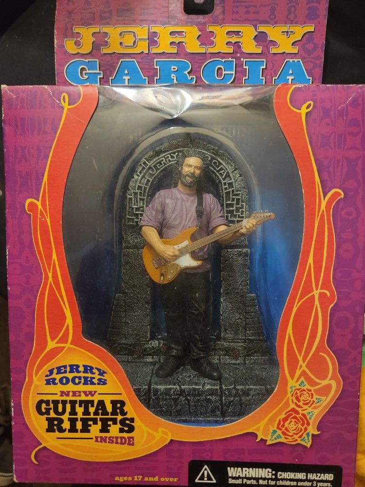 Jerry Garcia McFarland Toy Figure Grateful Dead