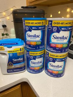 Similac and Enfamil Baby Formula