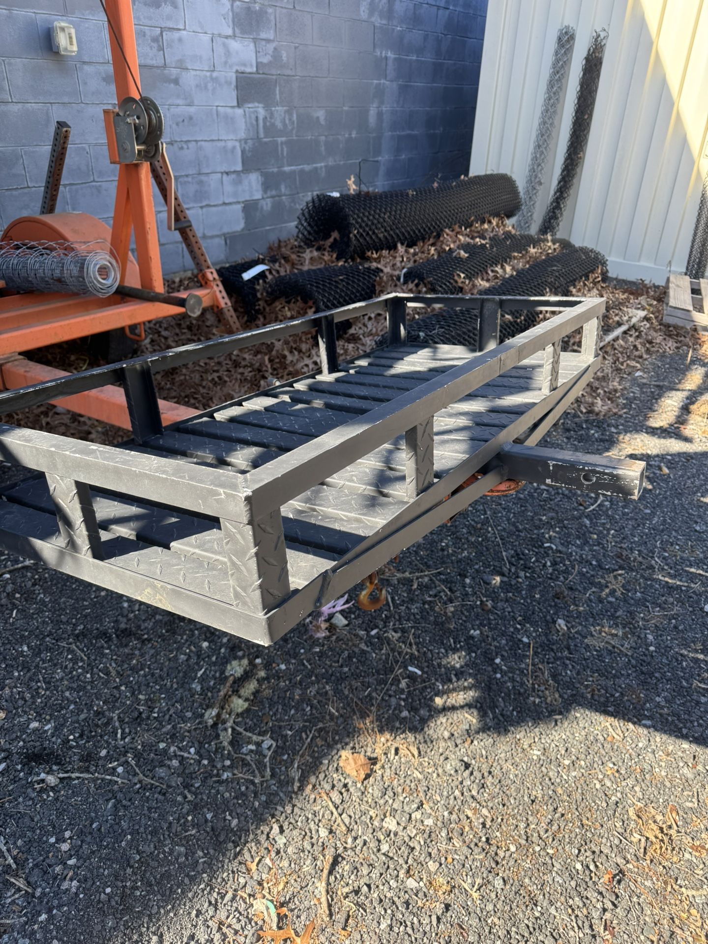 Aluminum Trailer Hitch Platform