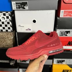 Nike Air Max LTD 3 Gym Red size 11.5 USED But Clean
