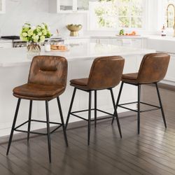 Leather Bar Chairs 