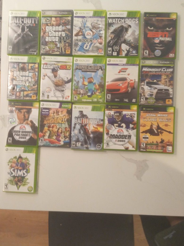 Xbox 360 Games 