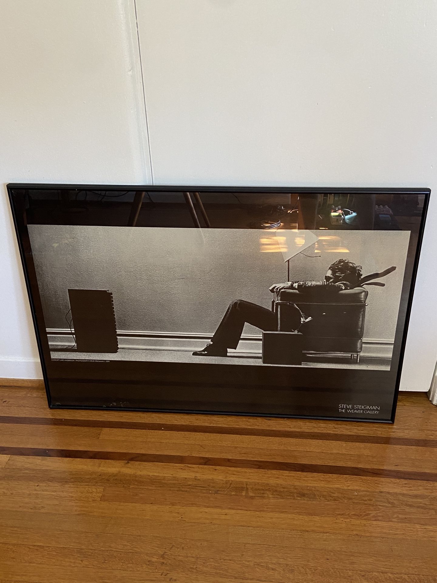 Iconic Steve Steigman “Blown Away” Weaver Gallery 1979 Print. FRAMED t& READY TO HANG.