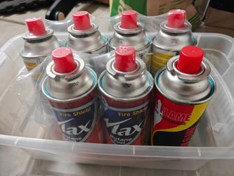 Free butane gas canisters. Full. Pick up Carmel Valley