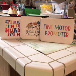 3 New Be Kind Make- Up Bags. $2. Ea.