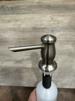 Stainless Steel Soap Dispenser