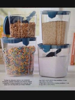Stackable Airtight Food Storage Container Set