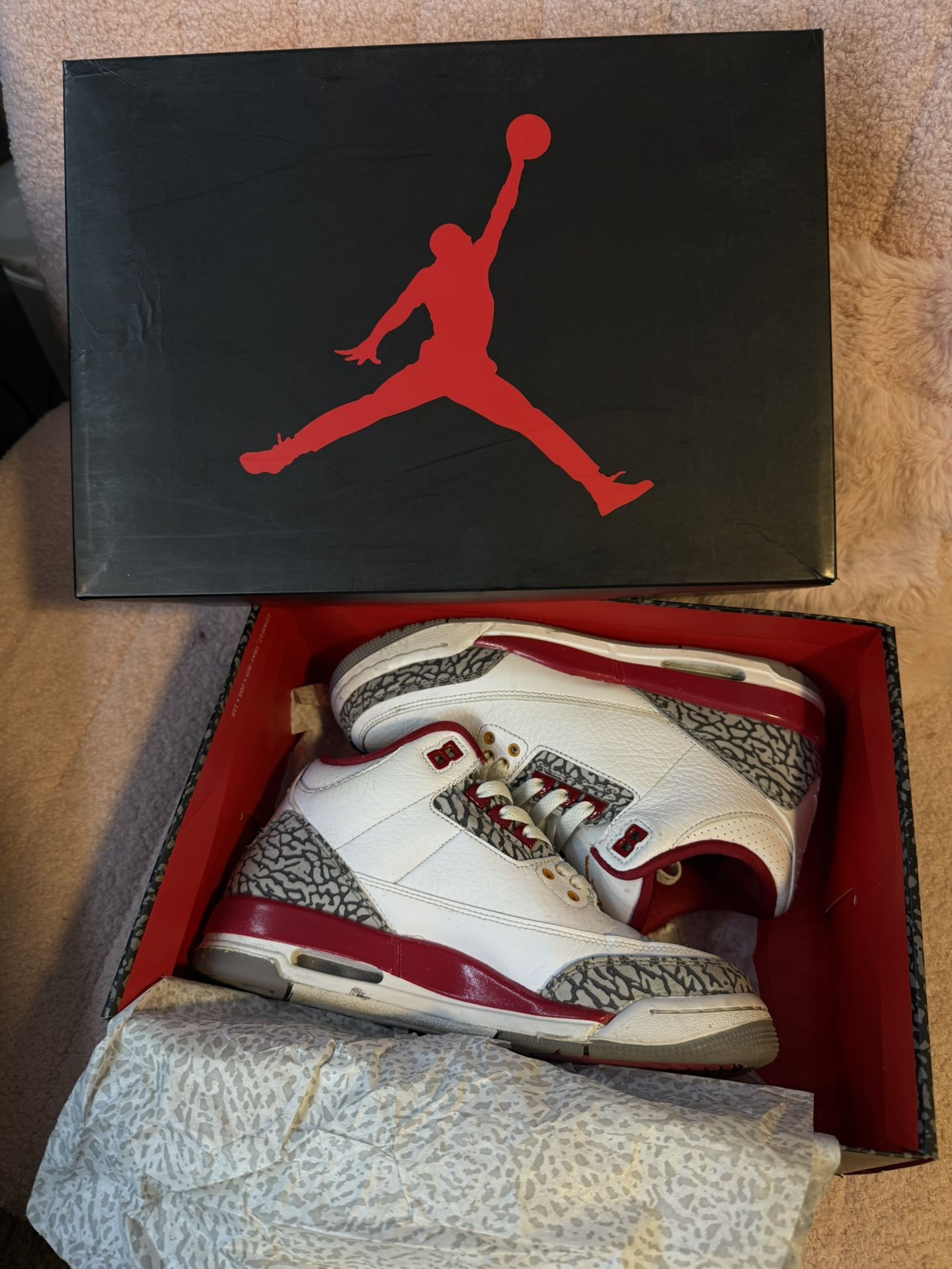 Jordan 3 Retro Fire Red (2022) (GS)