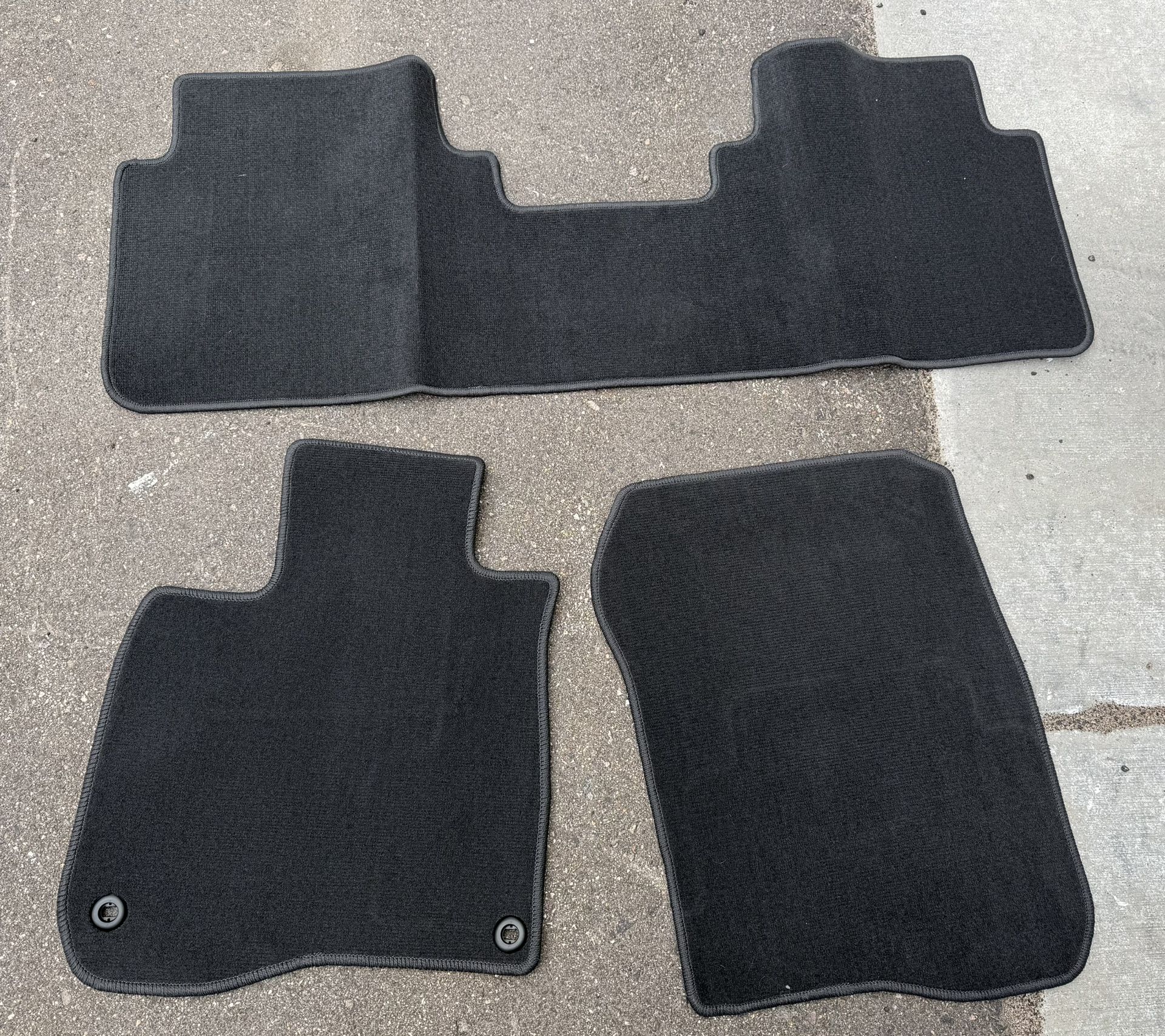 BLACK Carpet Floor BRAND NEW 2017-2021 OEM Honda CR-V 3pc 83600TLA A011M1 NH90OL