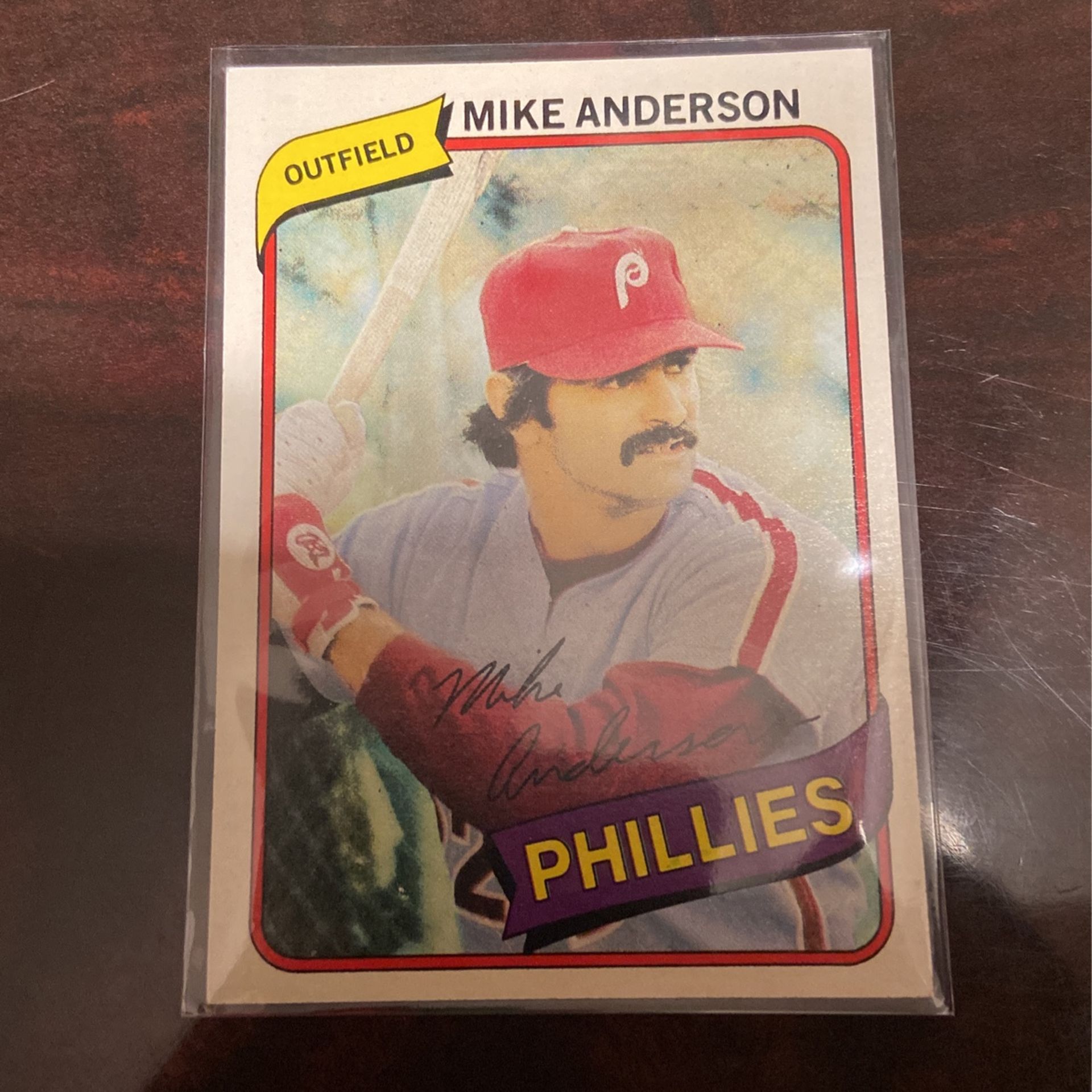 1980 Topps Mike Anderson #317
