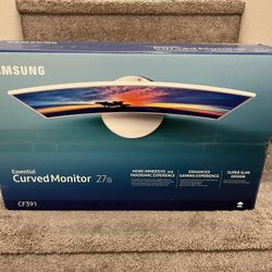 27in Samsung  Curve Monitor