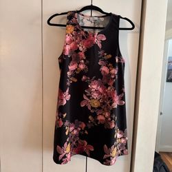 Stunning Floral Mini Dress For Spring 