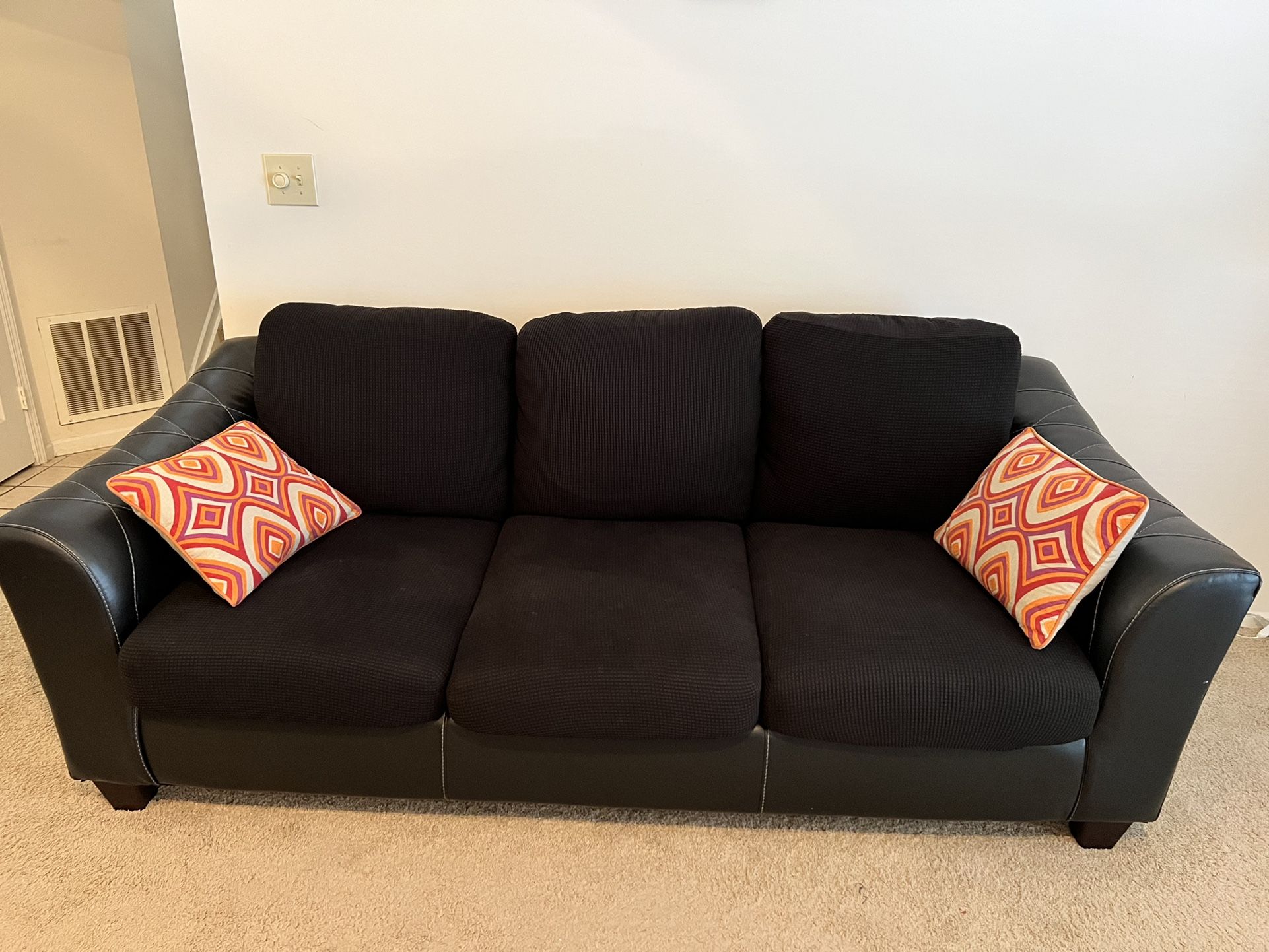 Couch and love seat