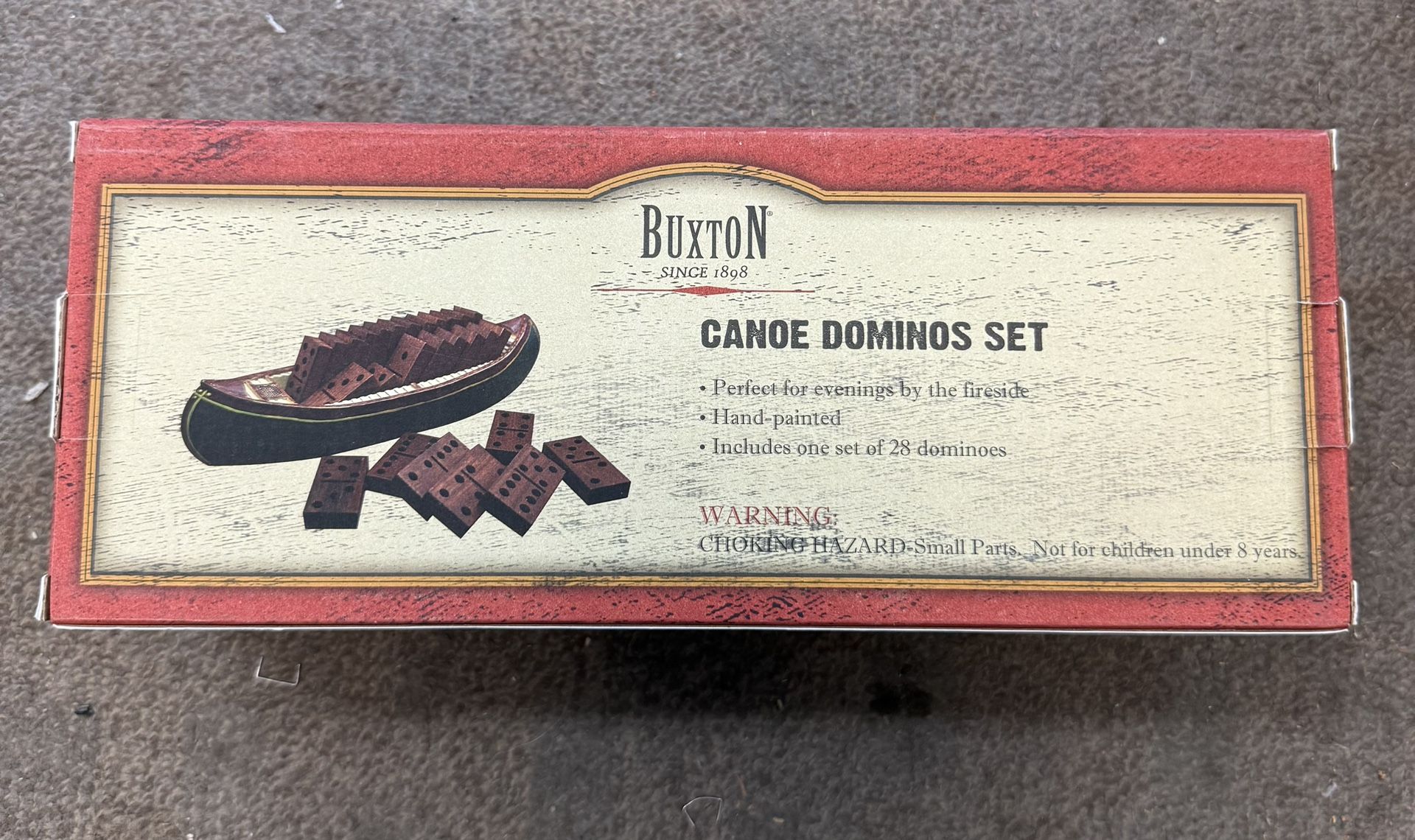 Buxton Canoe Dominos Set