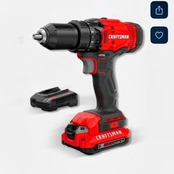 Craftsman V20 Cordless Drill With Batteries And Charger