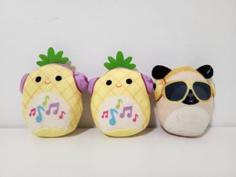 Prince and Pineapple Squishmallow Toys