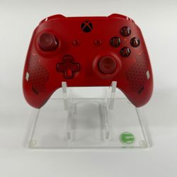 READ Broken Microsoft Xbox One Wireless Controller Sport Red 1708 Stick Drift
